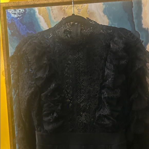 Fashion Nova Black Lace Jumpsuit - Picture 3 of 14